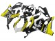 Venta Carenados Moto Ducati Panigale V4 V4S 2020-2021 - Amarillo Blanco Negro Brillante