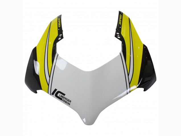 Venta Carenados Moto Ducati Panigale V4 V4S 2020-2021 - Amarillo Blanco Negro Brillante