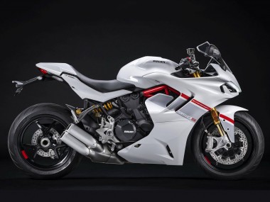 Venta Carenados Moto Ducati 2021-2024 Ducati Supersport 950/950S 2021-2024 - Blanco Plata Rojo