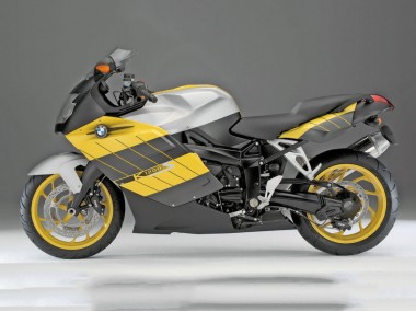 Venta Carenados Moto BMW K1200S 2005-2010 - Amarillo Plata Negro Mate