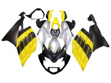 Venta Carenados Moto BMW K1200S 2005-2010 - Amarillo Plata Negro Mate