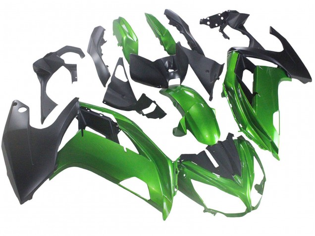 Venta Carenados Moto BMW K1200S 2005-2010 - Verde Negro Mate