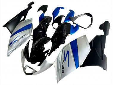Venta Carenado Moto BMW K1200S 2005-2010 - Plata Azul Negro