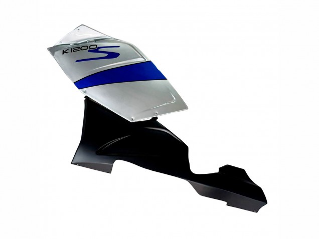 Venta Carenado Moto BMW K1200S 2005-2010 - Plata Azul Negro