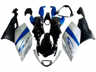 Venta Carenado Moto BMW K1200S 2005-2010 - Plata Azul Negro