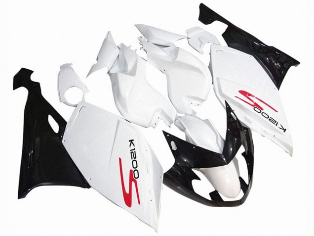 Venta Carenados Moto BMW K1200S 2005-2010 - Blanco Negro Brillante