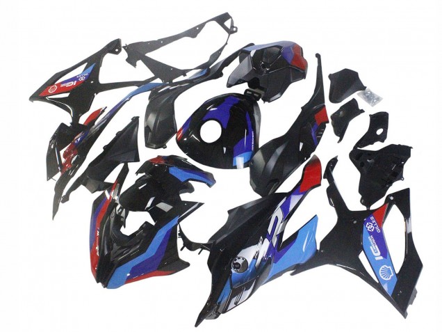 Venta Carenado Moto BMW S1000RR 2023-2024 - Negro Azul Rojo