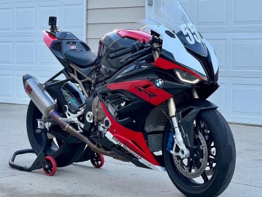 Venta Carenados Moto BMW S1000RR 2019-2022 - Negro Rojo Blanco