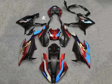 Venta Kits Carenado Moto BMW S1000RR 2019-2022 - Blanco Azul Rojo Negro