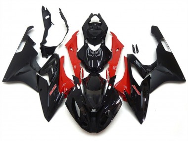 Venta Carenado Moto ABS BMW S1000RR 2017-2018 - Rojo Negro Brillante Negro Mate