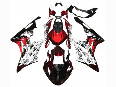 Venta Carenados Moto BMW S1000RR 2017-2018 - Blanco Rojo Negro