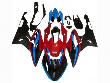 Venta Carenados Moto BMW S1000RR 2017-2018 - Azul Rojo Negro