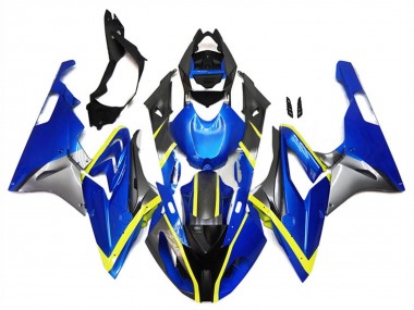 Venta Carenados Moto BMW S1000RR 2017-2018 - Plata Azul Amarillo