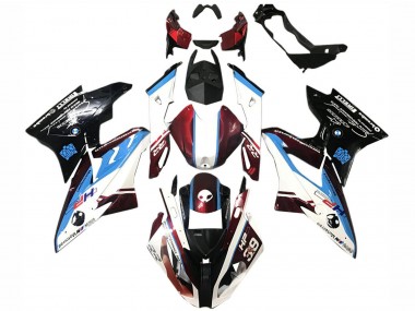 Venta Carenado Moto BMW S1000RR 2015-2016 - Blanco Rojo Azul Negro Brillante