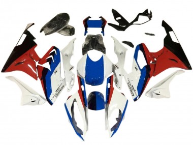 Venta Carenado Moto BMW S1000RR 2015-2016 - Blanco Rojo Azul Negro