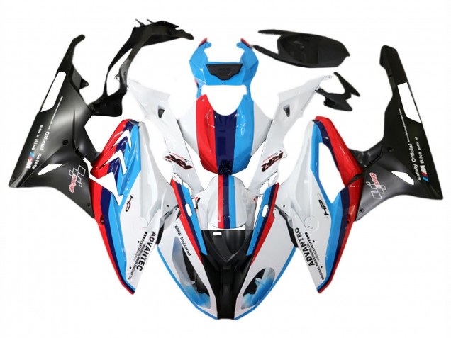 Venta Carenado Moto BMW S1000RR 2015-2016 - Blanco Rojo Azul Negro Mate
