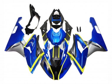 Venta Carenados Moto BMW S1000RR 2015-2016 - Plata Amarillo Azul