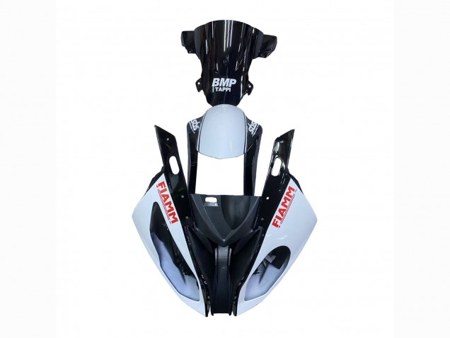Venta Carenados Moto BMW S1000RR 2015-2016 - Blanco Negro Brillante Fiamm