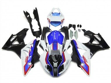 Venta Carenados Moto BMW S1000RR 2009-2014 - Blanco Rojo Azul Negro Brillante FibraCarbono RR