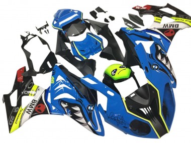 Venta Carenados Moto BMW S1000RR 2009-2014 - Azul Amarillo Rojo Negro Tiburón VR 46