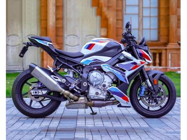 Venta Carenados Moto BMW S1000R 2021-2025 - Blanco Azul Claro Oscuro Rojo