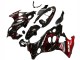 Venta Carenados Moto Suzuki GSX600F/GSX750F 2004-2006 - Negro Brillante Rojo Llama