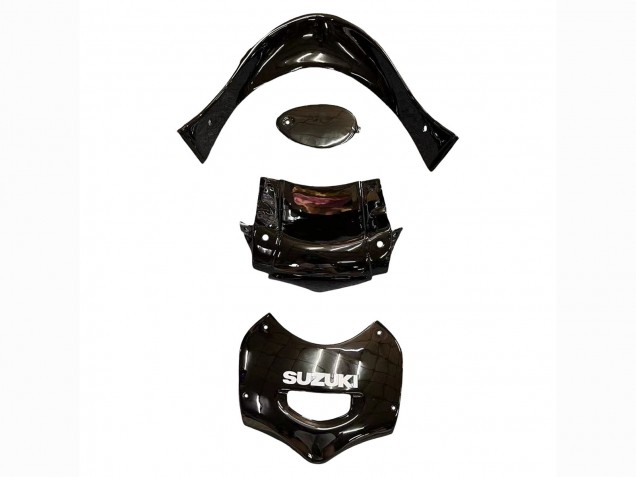 Venta Carenados Moto Suzuki GSX600F/GSX750F 2004-2006 - Negro Brillante Rojo Llama