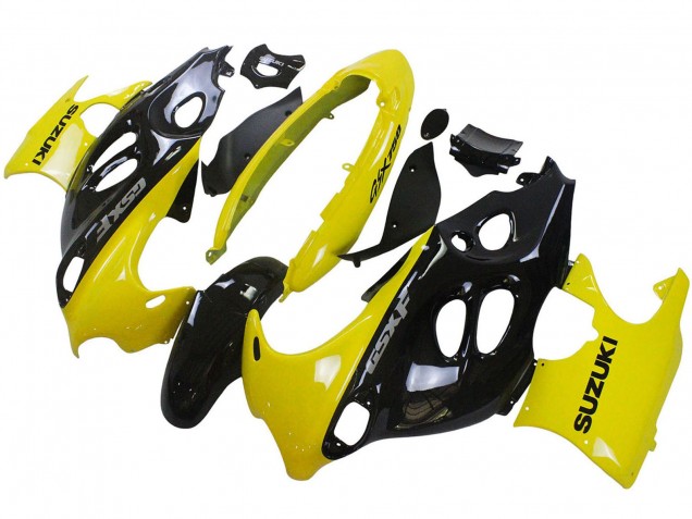 Venta Carenados Moto Suzuki GSX600F/GSX750F 2004-2006 - Negro Brillante Amarillo