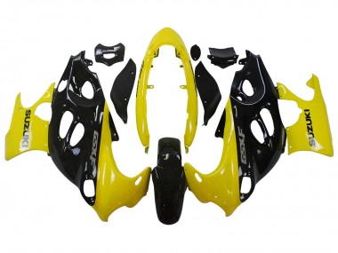 Venta Carenados Moto Suzuki GSX600F/GSX750F 2004-2006 - Negro Brillante Amarillo