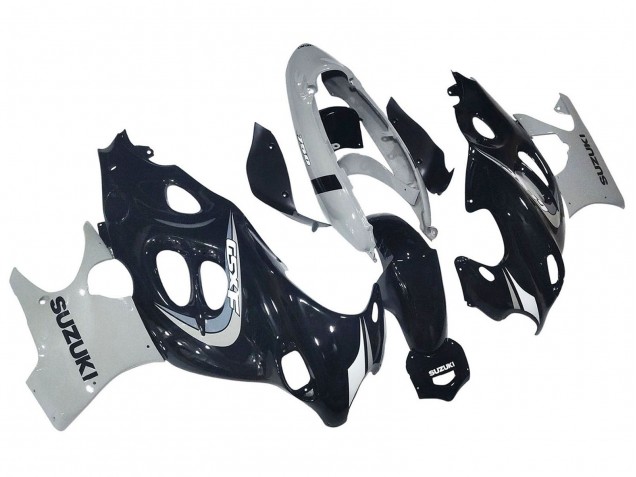 Venta Carenado Moto Suzuki GSX600F/GSX750F 2004-2006 - Negro Brillante Gris
