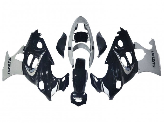 Venta Carenado Moto Suzuki GSX600F/GSX750F 2004-2006 - Negro Brillante Gris