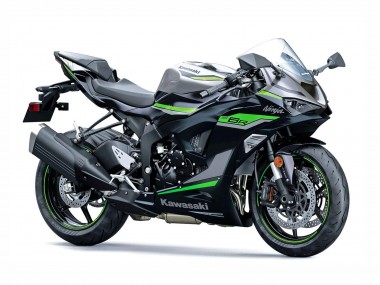 Venta Carenados Moto Kawasaki ZX6R 2023-2025 - Negro Gris Verde Ninja