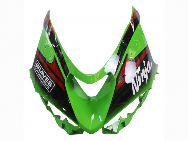 Venta Carenados Moto Kawasaki ZX6R 2023-2025 - Verde Negro Rojo Amarillo Dunlop