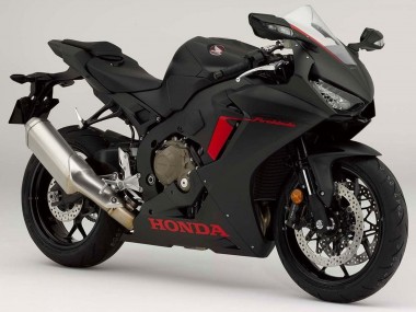 Venta Carenados Moto Honda CBR1000RR 2017-2023 - Negro Mate Rojo Logo