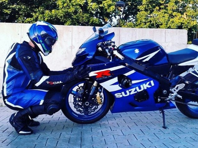 Venta Kits Carenado Moto Suzuki GSXR 600 / GSXR 750 2004-2005 - Blanco Azul Negro Rojo