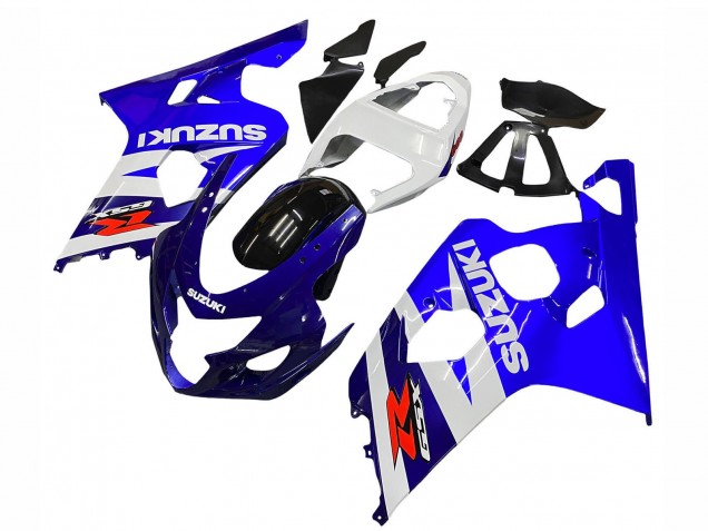 Venta Kits Carenado Moto Suzuki GSXR 600 / GSXR 750 2004-2005 - Blanco Azul Negro Rojo