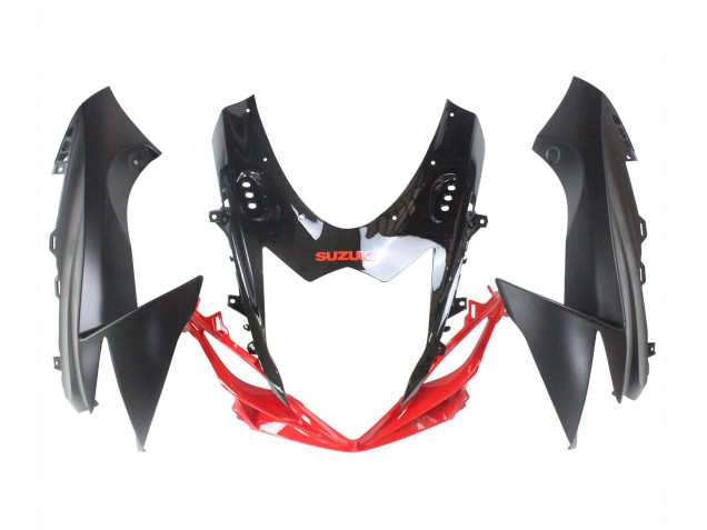 Venta Carenados Moto Suzuki GSXR 600 / GSXR 750 2011-2024 - Negro Gris Rojo Línea