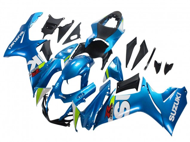 Venta Carenados Moto Suzuki GSXR 600 / GSXR 750 2011-2024 - Azul Claro Verde Blanco Rojo