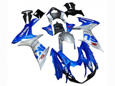 Venta Carenados Moto Suzuki GSXR 600 / GSXR 750 2011-2024 - Azul Plata Ecstar