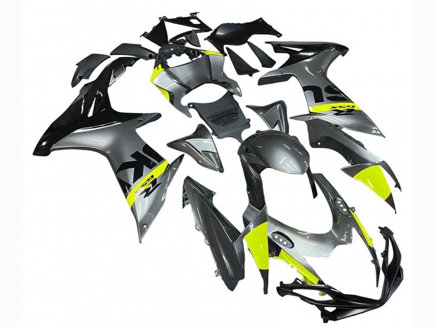 Venta Carenados Moto Suzuki GSXR 600 / GSXR 750 2011-2024 - Plata Amarillo Negro