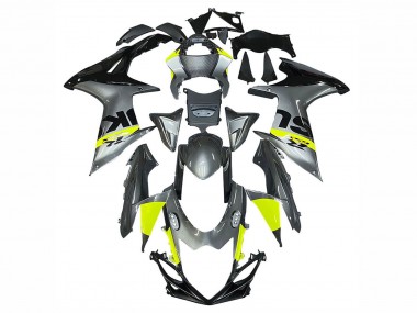 Venta Carenados Moto Suzuki GSXR 600 / GSXR 750 2011-2024 - Plata Amarillo Negro