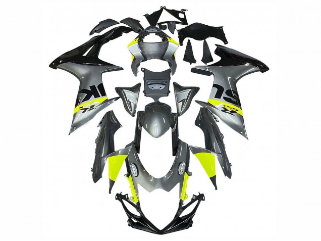 Venta Carenados Moto Suzuki GSXR 600 / GSXR 750 2011-2024 - Plata Amarillo Negro