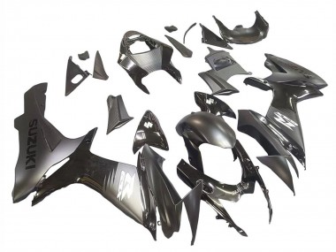 Venta Carenados Moto Suzuki GSXR 600 / GSXR 750 2011-2024 - Negro Mate Negro Brillante Blanco Calcomanía