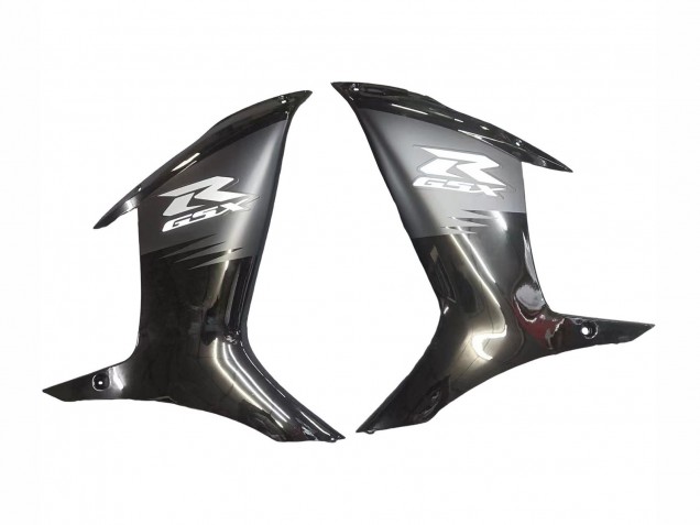 Venta Carenados Moto Suzuki GSXR 600 / GSXR 750 2011-2024 - Negro Mate Negro Brillante Blanco Calcomanía