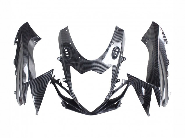 Venta Carenados Moto Suzuki GSXR 600 / GSXR 750 2011-2024 - Negro FibraCarbono Rojo