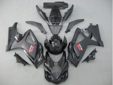 Venta Carenados Moto Suzuki GSXR 1000 2007-2008 - Negro Mate Negro Brillante