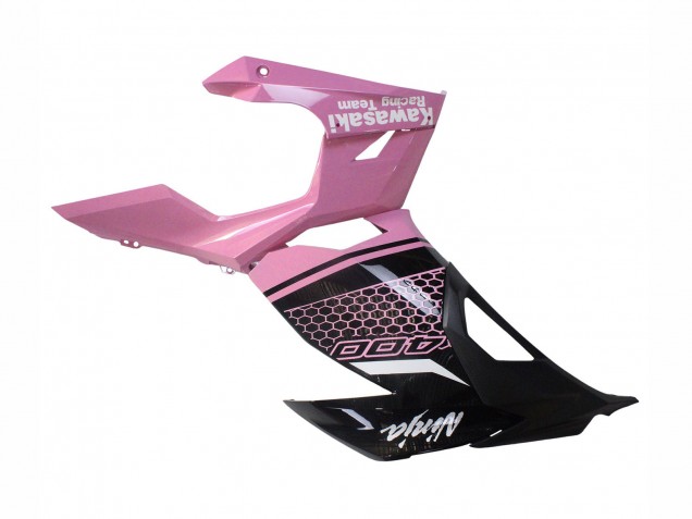 Venta Carenados Moto Kawasaki Ninja 400 2018-2024 - Rosa Negro Mate Honeycomb