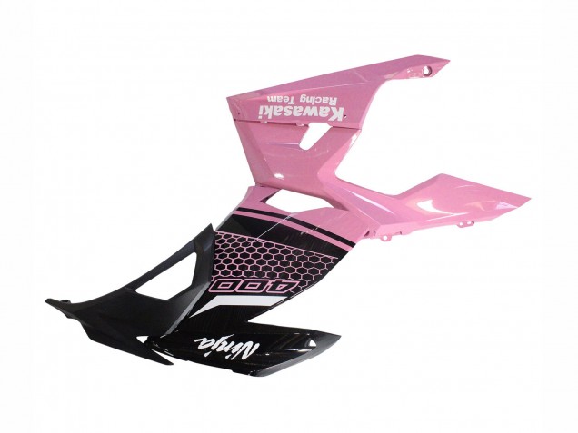 Venta Carenados Moto Kawasaki Ninja 400 2018-2024 - Rosa Negro Mate Honeycomb
