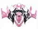Venta Carenados Moto Kawasaki Ninja 400 2018-2024 - Rosa Negro Mate Honeycomb