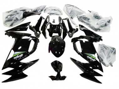 Venta Carenados Moto Kawasaki Ninja 650 EX650 2020-2024 - Negro Brillante Verde